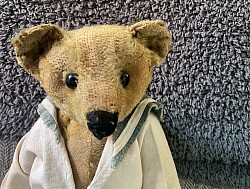 11” antique bear in early sailor suit