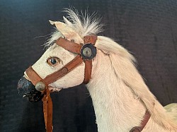 Antique wheeled horse