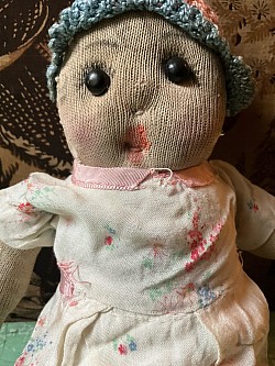 Early stockinette doll